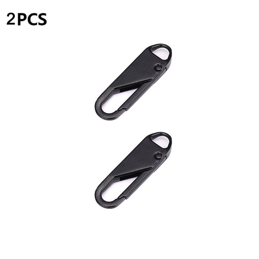 2/6/12pc Zipper Slider Puller Instant Zipper Reparatur Kit Ersatz Für Gebrochene Schnalle Reisetasche Koffer reißverschluss Kopf DIY Nähen Handwerk 2pc von Joom DACH