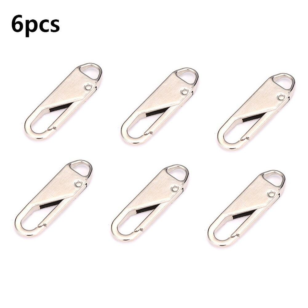 2/6/12pc Zipper Slider Puller Instant Zipper Reparatur Kit Ersatz Für Gebrochene Schnalle Reisetasche Koffer reißverschluss Kopf DIY Nähen Handwerk 6pc von Joom DACH