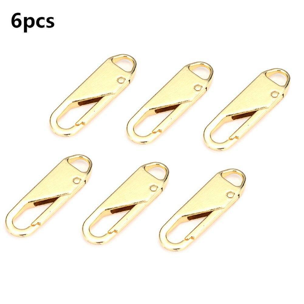 2/6/12pc Zipper Slider Puller Instant Zipper Reparatur Kit Ersatz Für Gebrochene Schnalle Reisetasche Koffer reißverschluss Kopf DIY Nähen Handwerk 6pc von Joom DACH