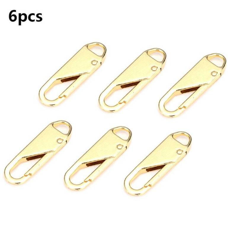 2/6/12pc Zipper Slider Puller Instant Zipper Reparatur Kit Ersatz Für Gebrochene Schnalle Reisetasche Koffer reißverschluss Kopf DIY Nähen Handwerk 6pc von Joom DACH
