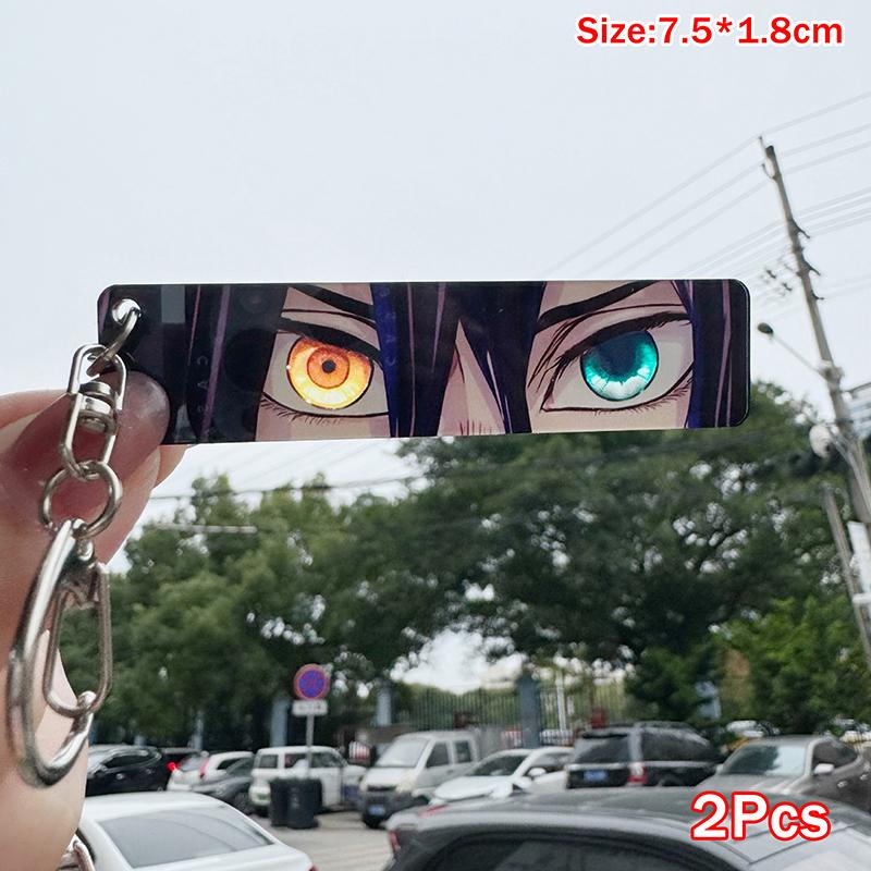 2/9 Stück Anime Karten Schlüsselanhänger Demon Slayer Dekorieren Kawaii Mädchen Acryl Rucksack Zubehör Cartoon Umgebung Tragbares Spielzeug Geschenk von Joom DACH