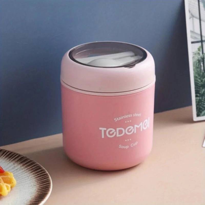2 Etagen Thermos Lunchbox Isolierter Suppenbecher Thermobehälter Lunchbox Edelstahl Bento Box Thermo Warmhalten für Schüler von Joom DACH