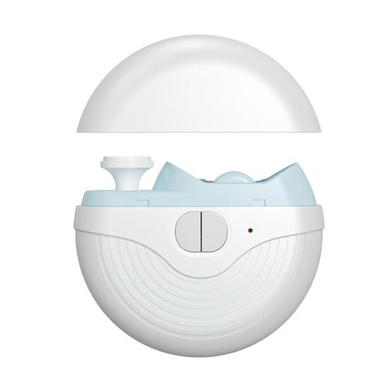 2-in-1 Elektrischer Nagelknipser Automatischer Kinder Erwachsene Senioren Nageltrimmer mit LED-Licht Baby Maniküre Schleiffeile Fingernagelschneider Polierer weiß von Joom DACH