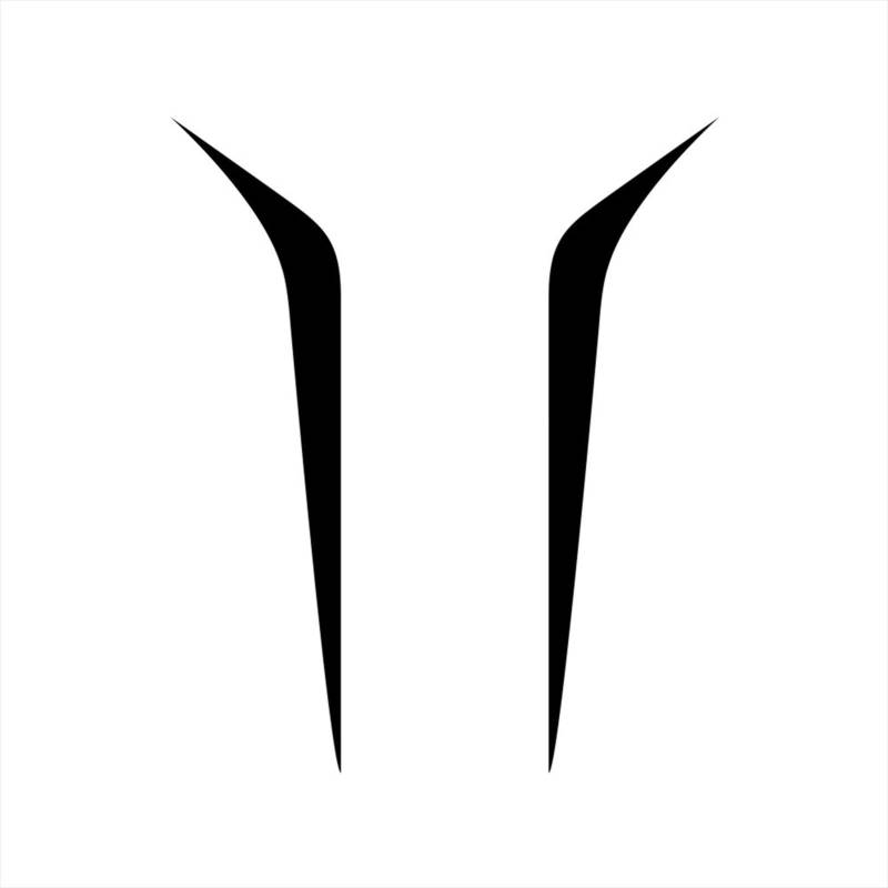 2 PCS Auto Motorhaube Aufkleber Aufkleber Auto Vinyl Film Lange Streifen Aufkleber DIY Sport Styling Aufkleber schwarz von Joom DACH