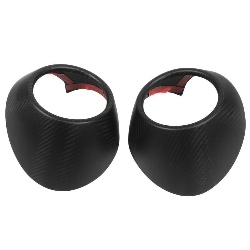 2 Pcs AC Air Vent Trim Trocken Carbon Faser Outlet Abdeckung Front Dashboard Dekoration Aufkleber Ersatz von Joom DACH