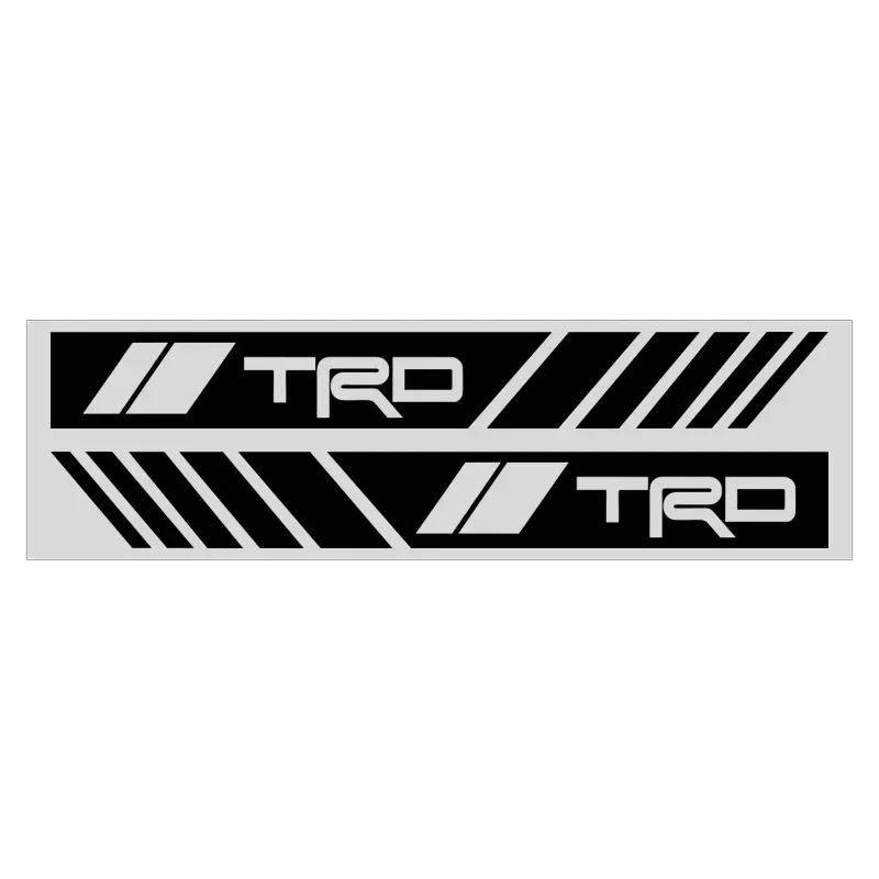 2 STÜCK Auto Rückspiegel Seitenstreifen Badge 3D Aufkleber Autostyling Für Toyota Chr Corolla Yaris Rav4 E150 E120 Land Cruiser 200 von Joom DACH