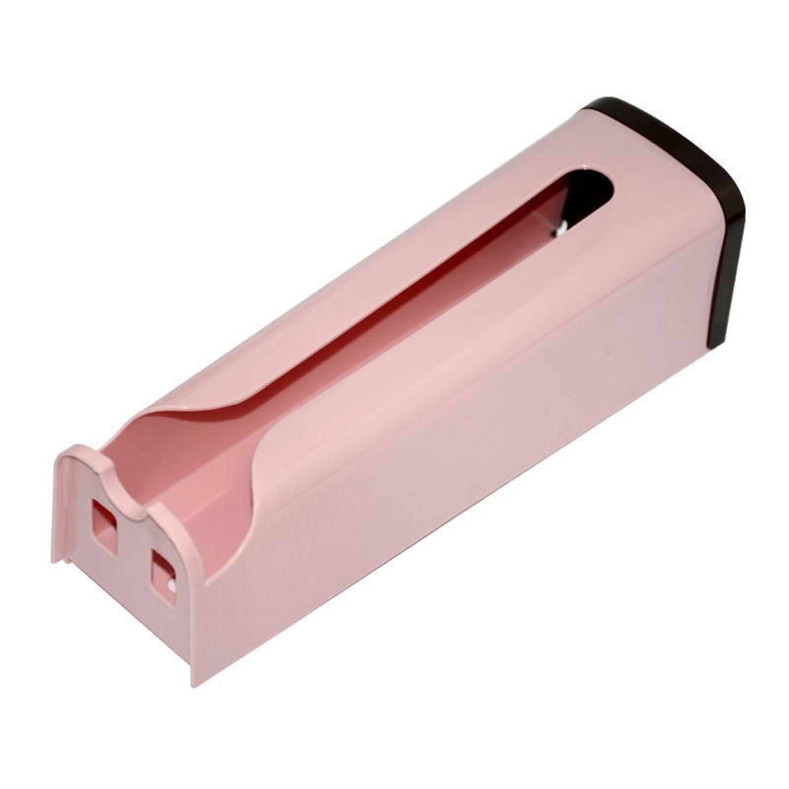 2 STÜCK Wandmontiertes Müllbeutel-Aufbewahrungsgestell Selbstklebender Organizer Professionell für Küche Rosa 31x10x10cm / 12.2x3.9x3.9in rosa von Joom DACH