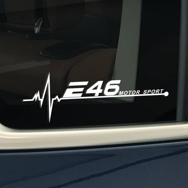 2 STÜCKE 20*7 CM Auto Seitenfenster Aufkleber Auto Decor Film Aufkleber Zubehör Für E46 E90 E91 E60 E39 E36 E87 E92 E30 E34 E61 E62 von Joom DACH