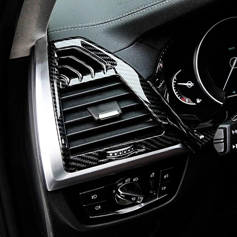 2 STÜCKE Carbon Fiber ABS Auto Front Air Outlet Refit Rahmen Trim Abdeckung Aufkleber Innenausstattung Für BMW X3 G01 X4 G02 IX3 2018-21 Carbon Fiber 2 STÜCKE Carbon Fiber ABS Auto Front Air Outlet Refit Rahmen Trim Abdeckung Aufkleber Innenausstattung Für BMW X3 G01 X4 G02 IX3 2018-21 Carbon Fiber von Joom DACH