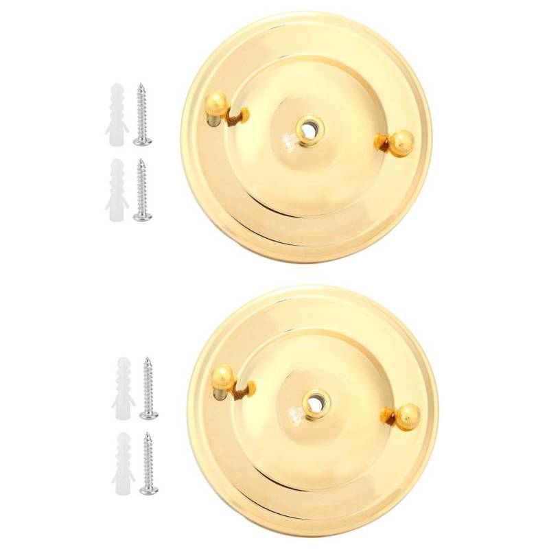 2 STÜCKE Eisen Deckenleuchten Baldachin Haken Kronleuchter Plattenhalter Dekoration DIY Montagezubehör Gold gold 2 STÜCKE Eisen Deckenleuchten Baldachin Haken Kronleuchter Plattenhalter Dekoration DIY Montagezubehör Gold gold von Joom DACH