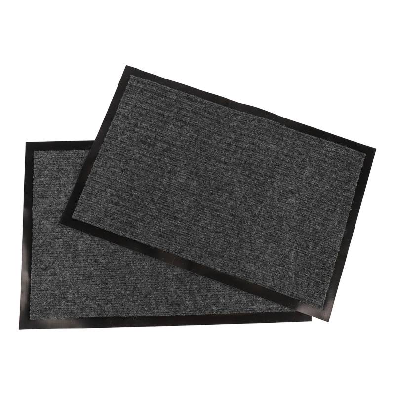 2 STÜCKE Innen-Fußmatte Chemiefaser Saugfähig Rutschfest Maschinenwaschbar Bodenteppich für Badezimmer von Joom DACH