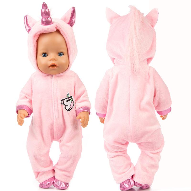 2 Stück/Set Anzug+Schuhe Puppen Outfit Für 43cm Babypuppe Niedliche Strampler 17 Zoll Puppenkleidung Puppenzubehör. von Joom DACH