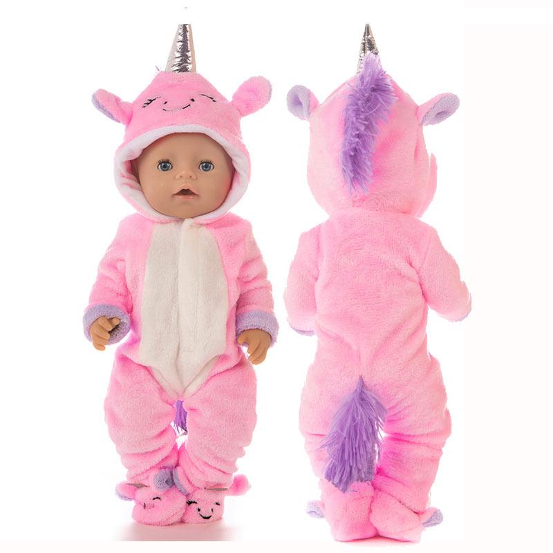 2 Stück/Set Anzug+Schuhe Puppen Outfit Für 43cm Babypuppe Niedliche Strampler 17 Zoll Puppenkleidung Puppenzubehör. von Joom DACH