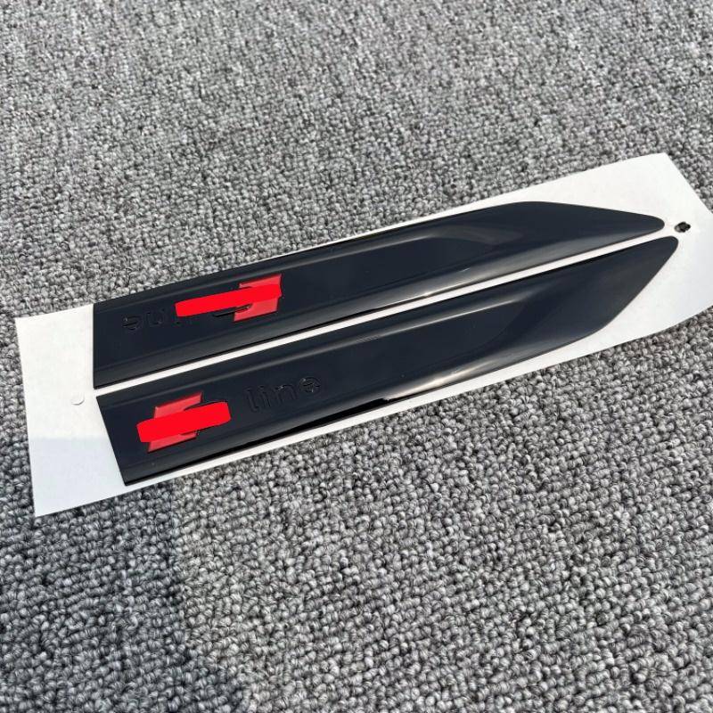 2 Stück 3D ABS Emblem Aufkleber Auto Kotflügel Seite Logo Plakette Aufkleber für A6 A3 A4 A7 Q2 Q3 Q5 Q7 Sline schwarz 2 Stück 3D ABS Emblem Aufkleber Auto Kotflügel Seite Logo Plakette Aufkleber für A6 A3 A4 A7 Q2 Q3 Q5 Q7 Sline schwarz von Joom DACH