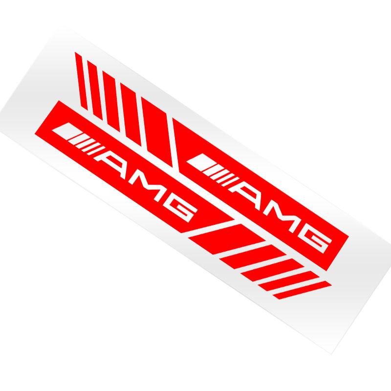 2 Stück Auto Streifen Aufkleber Rückspiegel Reflektierende Vinyl Aufkleber Dekoration Für Mercedes Benz AMG W204 W205 W212 W213 W222 x153 W176 W177 Schlüsselanhänger rot von Joom DACH