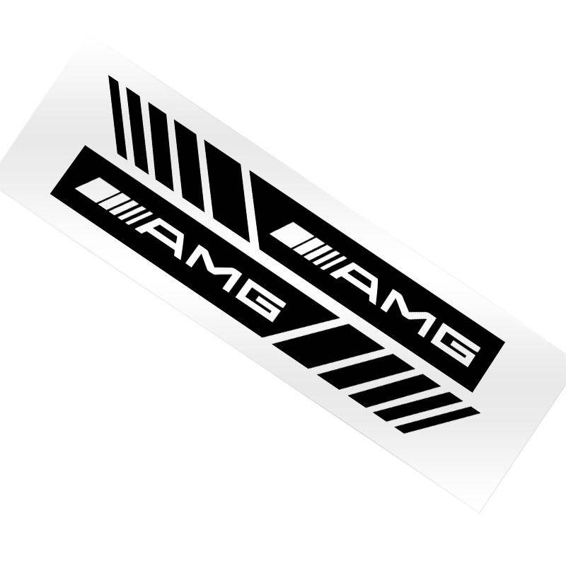 2 Stück Auto Streifen Aufkleber Rückspiegel Reflektierende Vinyl Aufkleber Dekoration Für Mercedes Benz AMG W204 W205 W212 W213 W222 x153 W176 W177 Schlüsselanhänger schwarz von Joom DACH