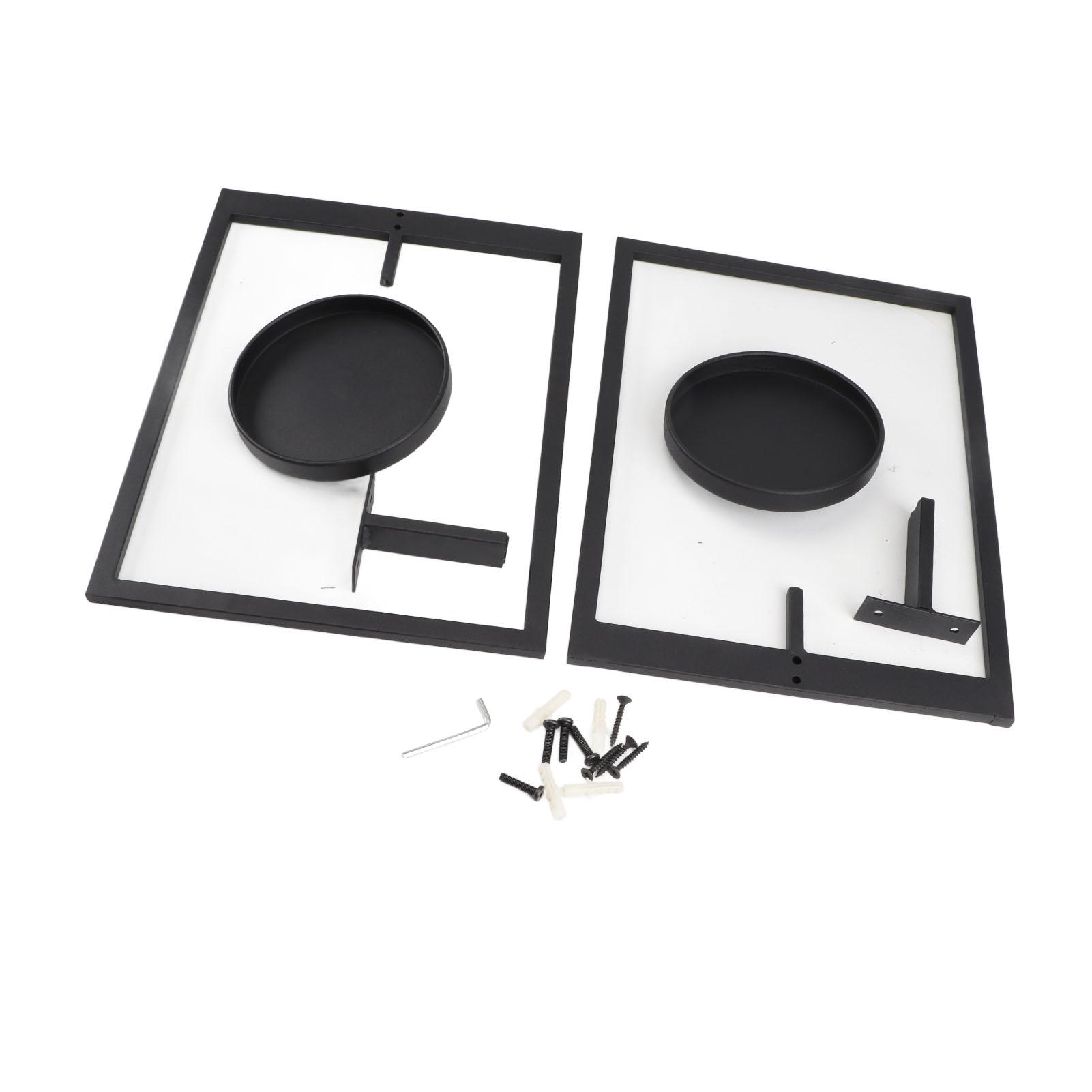 2 Stück Bilderrahmen Wand Pflanzenhalter Fenster Pflanzenregal Wanddeko Wandbehang Pflanzenaufhänger für von Joom DACH