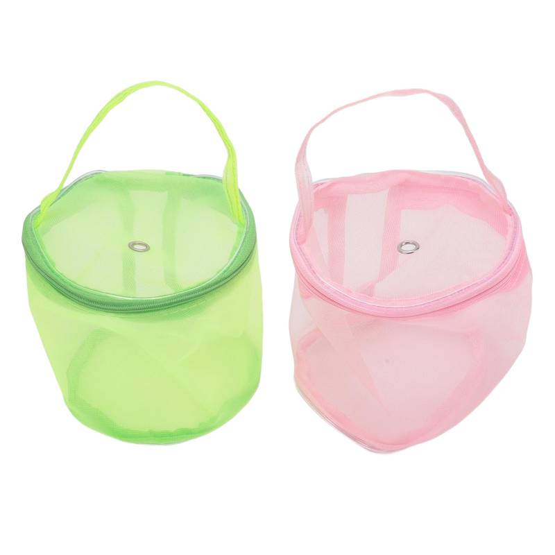 2 Stück Leere Garnaufbewahrungstasche Faltbarer Runder Netzgarnknäuel-Organizer Stricktasche für Häkelnadeln 2 Stück Leere Garnaufbewahrungstasche Faltbarer Runder Netzgarnknäuel-Organizer Stricktasche für Häkelnadeln von Joom DACH