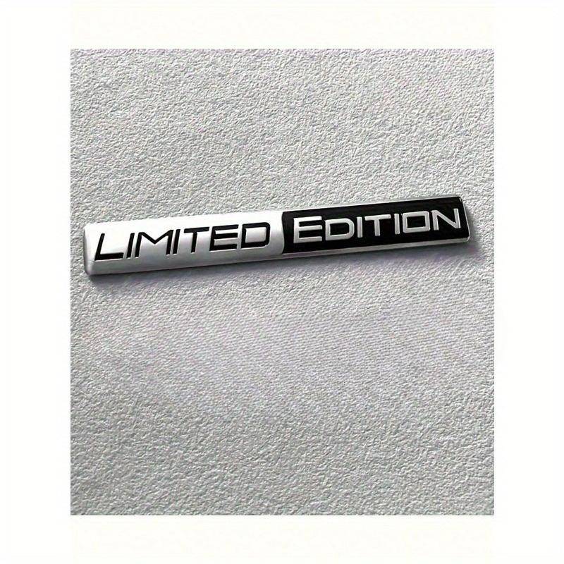 2 Stück Limitierte Metallabzeichen, Rennsport-Aufnäher, Auto-Dekor-Aufkleber Silver-2Pcs bunt von Joom DACH