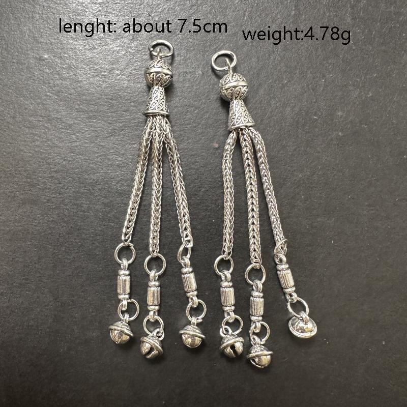 2 Stück Neue 33 Quastenperlen Ohrringe Und Anhänger Zubehör DIY Von Herren- Und Damen-Schmuckherstellungsmaterialien von Joom DACH