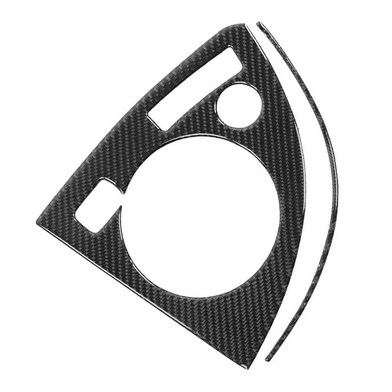 2 Stück Schaltknaufabdeckung Aufkleber Schalthebel Kohlefaser Zierleiste Passform für Prius 2012?2015 LHD von Joom DACH