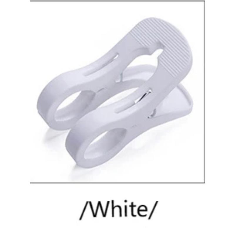 2 Stück Strandtuch-Clips, große winddichte Kunststoff-Clips, Badezimmer-Handtuch-Clips, Steppdecken-Klammern, Wäscheklammern für Pool-Stühle zu Hause von Joom DACH