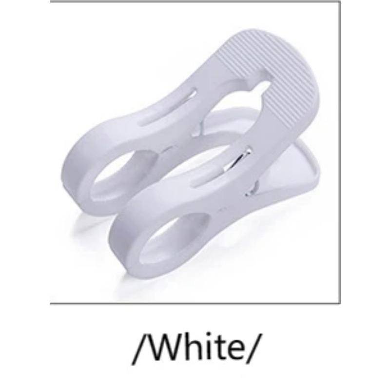 2 Stück Strandtuch-Clips, große winddichte Kunststoff-Clips, Badezimmer-Handtuch-Clips, Steppdecken-Klammern, Wäscheklammern für Pool-Stühle zu Hause von Joom DACH