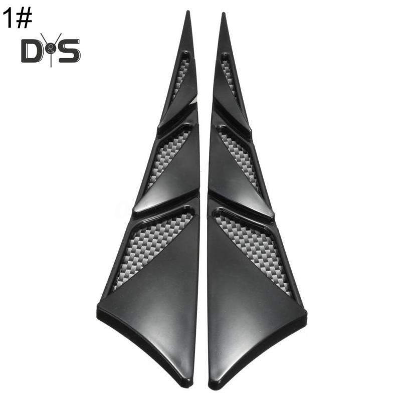 2 Stücke Auto Haube Seite Falsche Luftauslass Aufkleber Simulation Vent 1# von Joom DACH