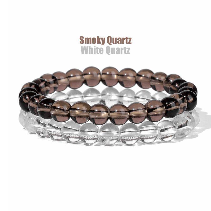 2 Teile/satz Armbänder Für Frauen Naturstein Armband Set Achate 8mm Perlen Armreif Türkis Kristall Armband Männer Schmuck Healing von Joom DACH