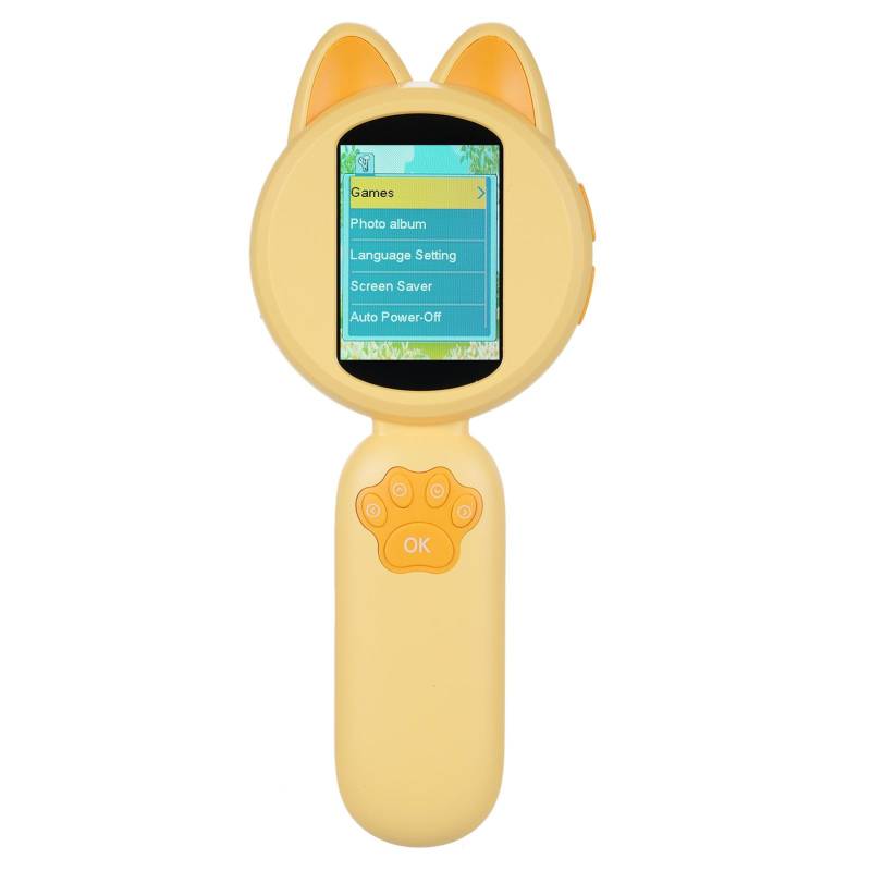 2-Zoll-IPS-Bildschirm Elektronische Lupe für Kinder Digitale Lupe mit 8 LED-Leuchten 4X gelb von Joom DACH