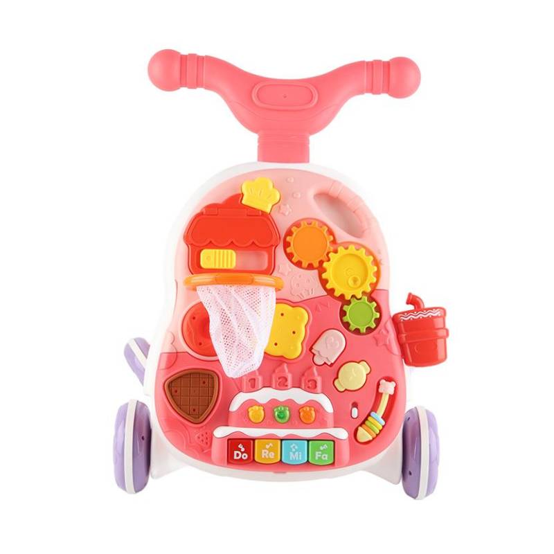 2 in 1 Baby Walker Kinderwagen mit Handgriff und Anti-Roll-Walker von Joom DACH