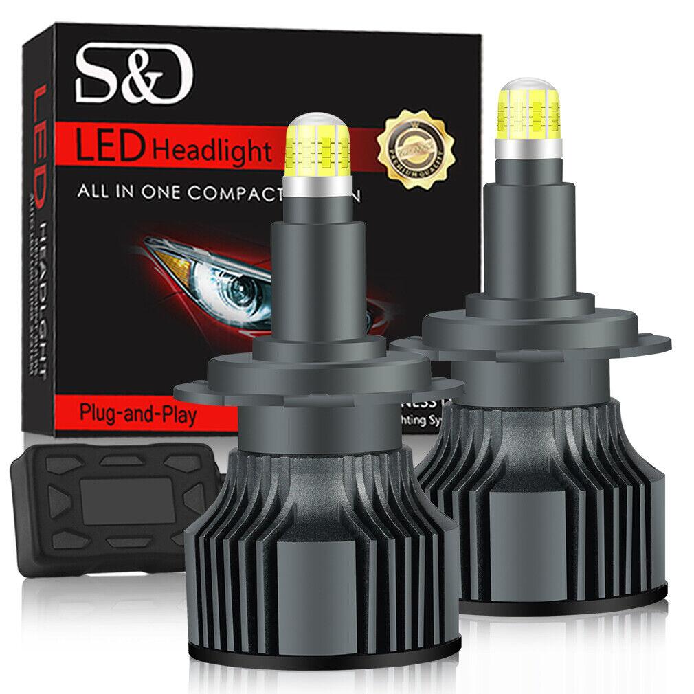 2 stücke CSP H7 LED 20000LM H1 HB3 9005 HB4 9006 H8 H11 Led Scheinwerfer Lampen 9012 HIR2 8 seiten 360 Grad Auto Projektor Scheinwerfer 12 V 6500 K 9006 HB4 von Joom DACH