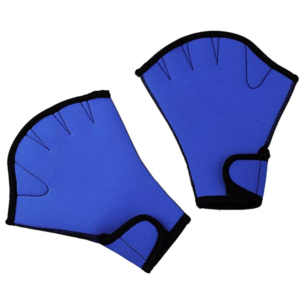 2 stücke Exquisite Handwerk Und Haltbarkeit Nylon Hergestellt Schwimmen Handschuhe Für Aquatische Fitness m von Joom DACH