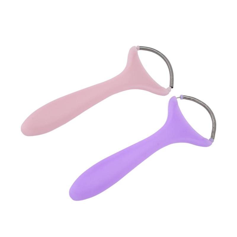 2 stücke Frühling Gesichts Haar Entferner Frauen Tragbare Threading Gesicht Epilierer für Oberlippe Kinn Wangen von Joom DACH