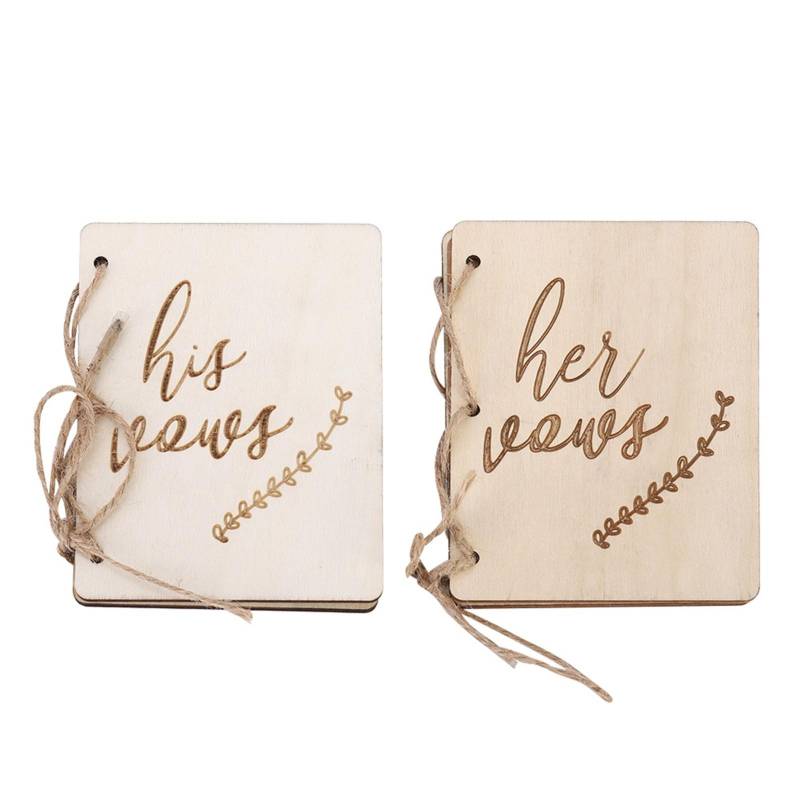 2 stücke Hochzeit Zeremonie Party Gelübde Broschüren Eid Buch Requisiten Dekoration AccessoryType 3 von Joom DACH