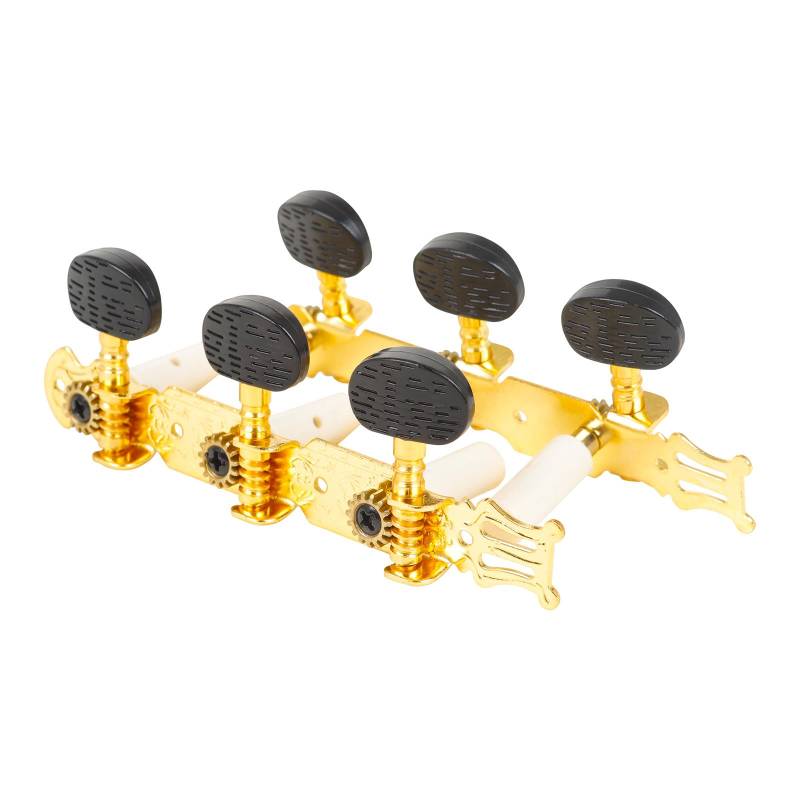 2 stücke Klassische Gitarre Tuning Pegs Klassische Gitarre Mechaniken Gitarre Knöpfe 1-paar Links Rechts 3L3R gold von Joom DACH