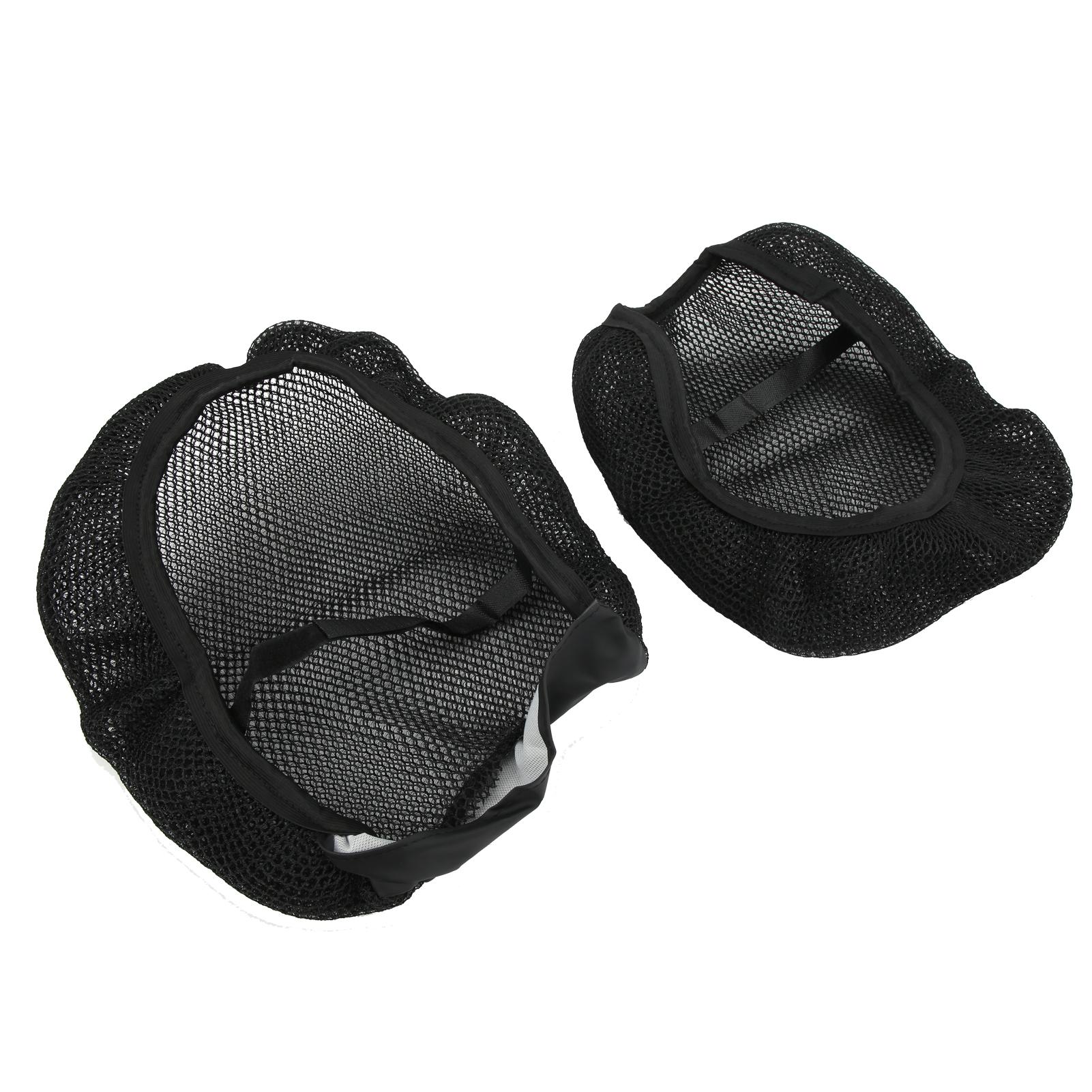 2 stücke Motorrad Sitzbezüge 3 Dimensional Mesh Tuch Wärmedämmung Kissen Fit für R1200GS von Joom DACH