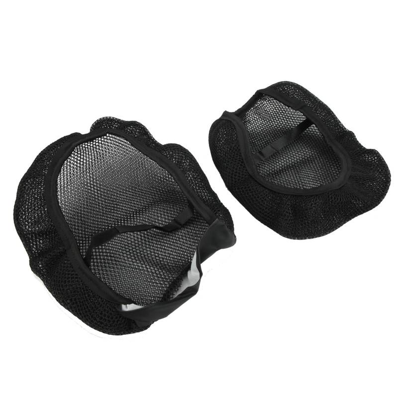 2 stücke Motorrad Sitzbezüge 3 Dimensional Mesh Tuch Wärmedämmung Kissen Fit für R1200GS von Joom DACH