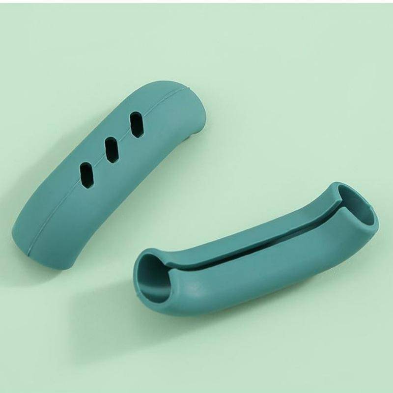 2 stücke Silikon Wärmedämmung Ofen Mitt Handschuh Auflauf Ohr Pan Topf Halter Ofen Grip Anti-hot Pot Clip küche Zubehör grün von Joom DACH