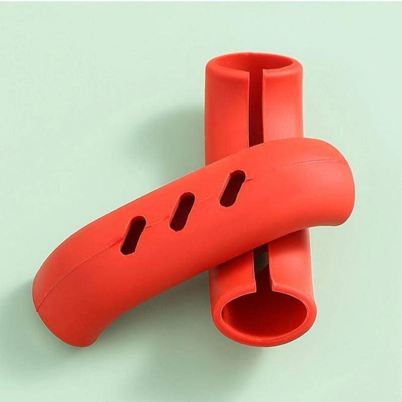 2 stücke Silikon Wärmedämmung Ofen Mitt Handschuh Auflauf Ohr Pan Topf Halter Ofen Grip Anti-hot Pot Clip küche Zubehör rot von Joom DACH