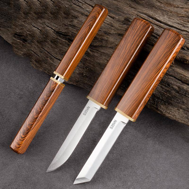 2 teile/satz Kunststoff Griff Obst Messer Ausbein Messer Fleisch Cleaver Metzger Hacken Slicer 2Pcs/set von Joom DACH