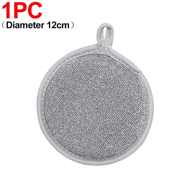 20/1 STK Doppelseitige Geschirrspülschwämme Silberdraht-Reinigungsschwamm Topf- und Geschirrspülschwamm Ölentfernung Scheuerschwämme für die Küchenreinigung 1PCS von Joom DACH