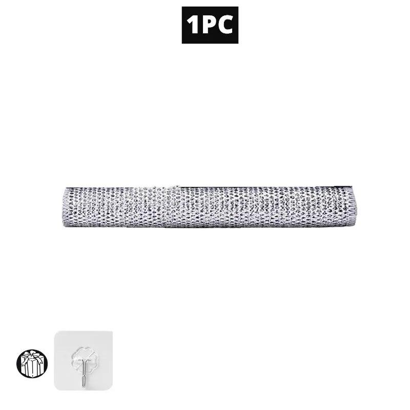 20/1 stücke Magisches Reinigungstuch Verdicktes doppelseitiges Metall-Silberdraht-Lappen Küchengeschirr-Topfwaschlappen Handtuch-Reinigungswerkzeuge 1PC Single Layer von Joom DACH