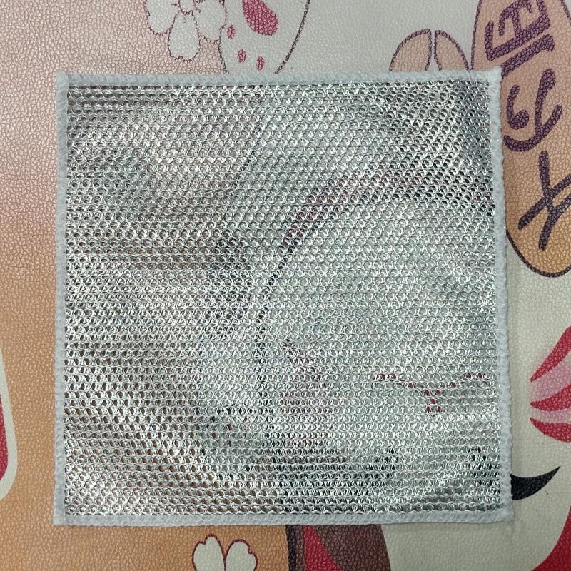 20/1 stückeReinigungstuch seitige Metall Stahldraht Lumpen Küche Gericht Topf Waschen geschirrtücher Handtuch Sauber Werkzeuge Double Layer 14pcs silber von Joom DACH