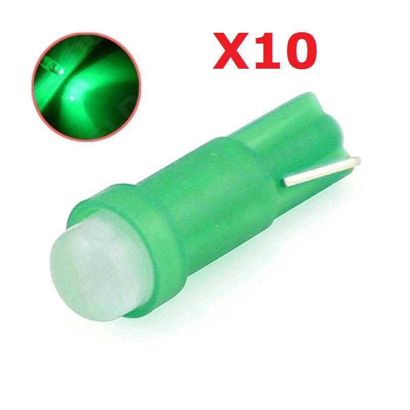 20/10/4 Stück T5 COB LED-Lampen Autotür-LED-Licht-Leselampen 10Pcs/Set grün von Joom DACH