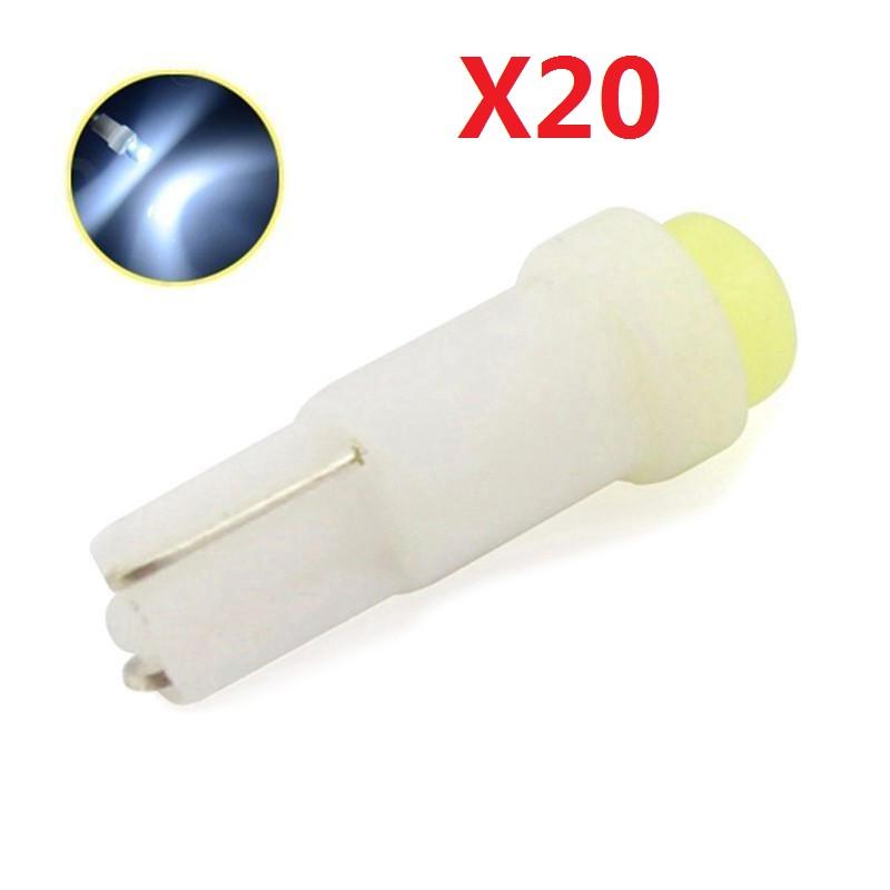 20/10/4 Stück T5 COB LED-Lampen Autotür-LED-Licht-Leselampen 20Pcs/Set weiß von Joom DACH