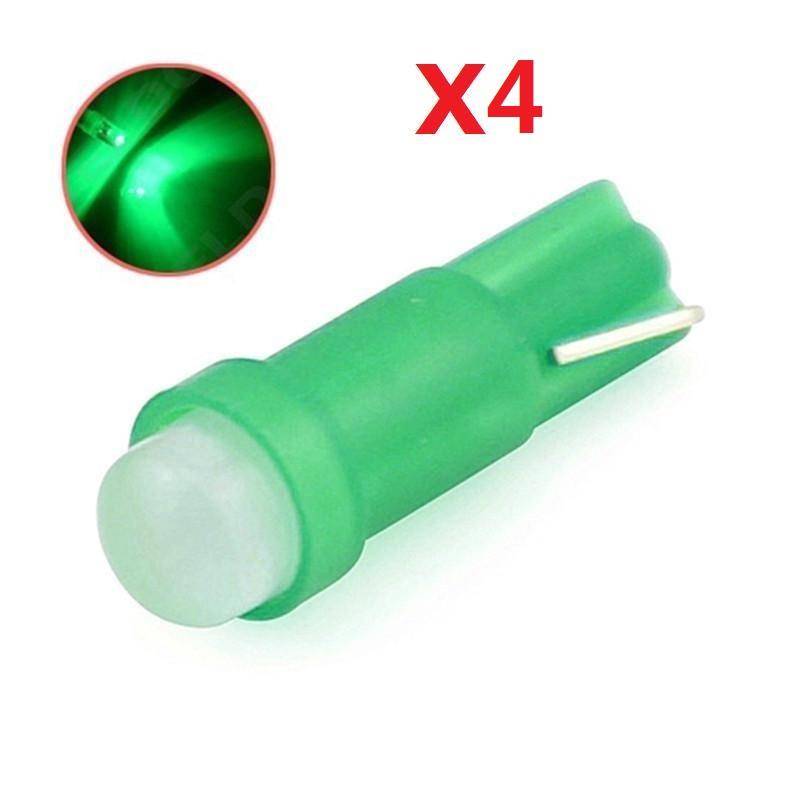 20/10/4 Stück T5 COB LED-Lampen Autotür-LED-Licht-Leselampen 4Pcs/Set grün von Joom DACH
