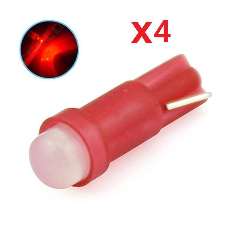 20/10/4 Stück T5 COB LED-Lampen Autotür-LED-Licht-Leselampen 4Pcs/Set rot von Joom DACH