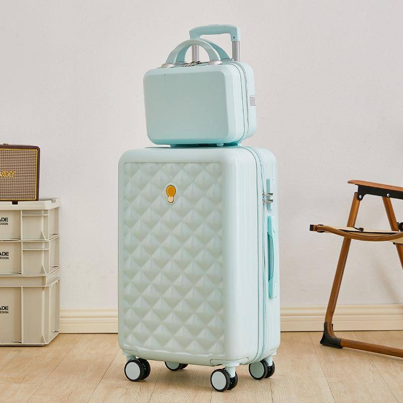 20/22/24''26 Zoll Gepäckset, Reisekoffer auf Rädern Rollgepäck ABS Damen Trolley Handgepäck Handgepäck Set 20" von Joom DACH