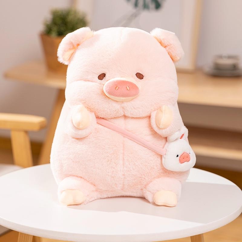20/30cm Engel Hamburger Herz Rucksack Schwein Plüsch Spielzeug Cartoon Kuscheltiere Plushies Puppe Anime Weich für Mädchen Baby Spielzeug about 20cm von Joom DACH